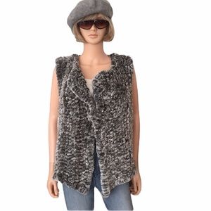 NWT Nanette Lepore faux fur vest